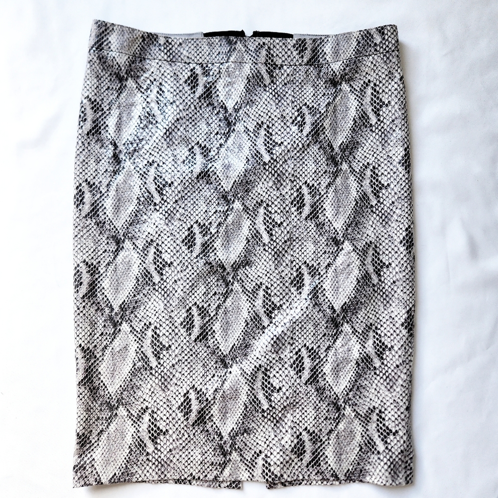 Alice + Olivia Python Snake Print Pencil Skirt